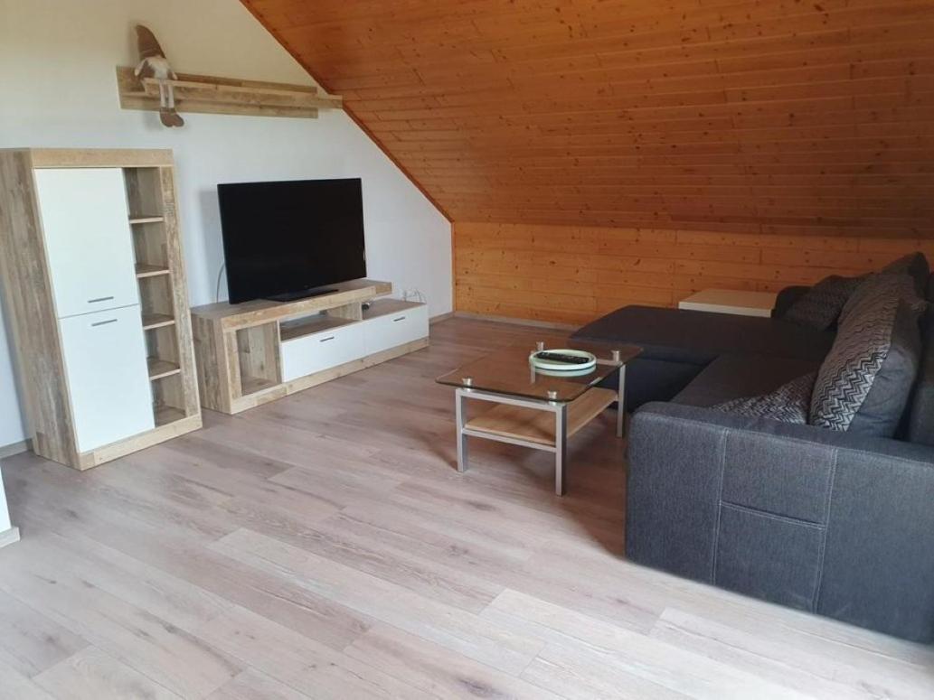 Ferienwohnung Zur Schoenen Aussicht บูเคน ภายนอก รูปภาพ